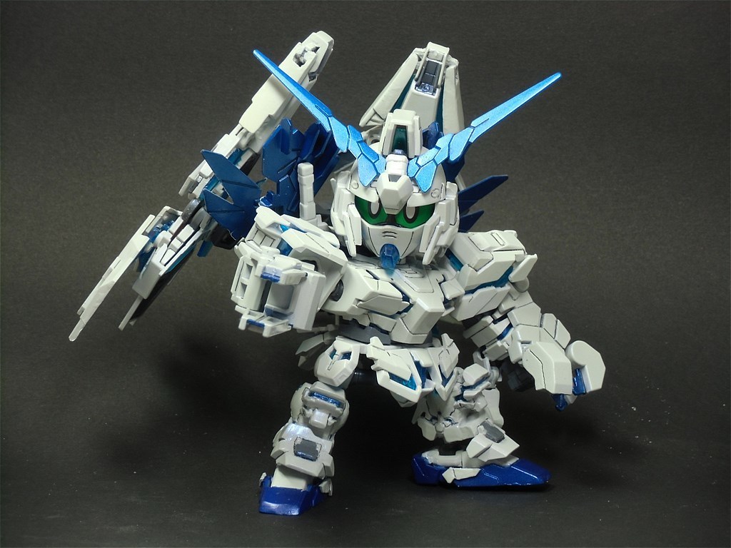 SDガンダム  BB戦士  フルアーマーユニコーンガンダム 完成品